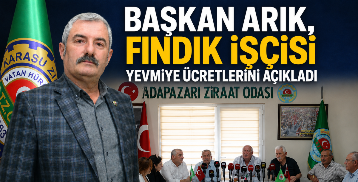 Başkan Arık, fındık işçisi yevmiye ücretlerini açıkladı