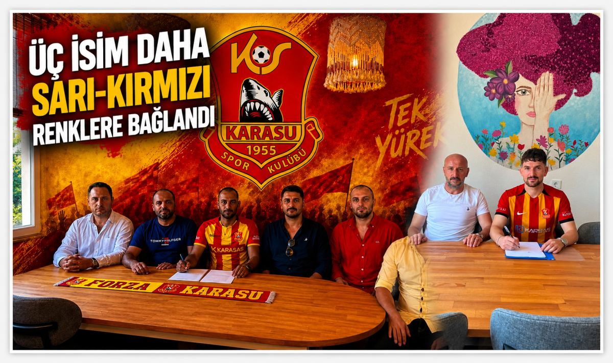 Üç isim daha Sarı-Kırmızı renklere bağlandı