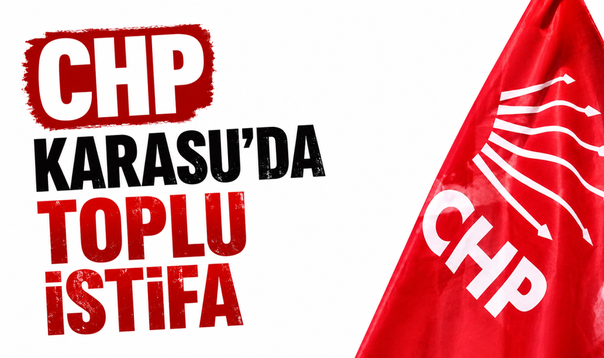 CHP Karasu’da toplu istifa