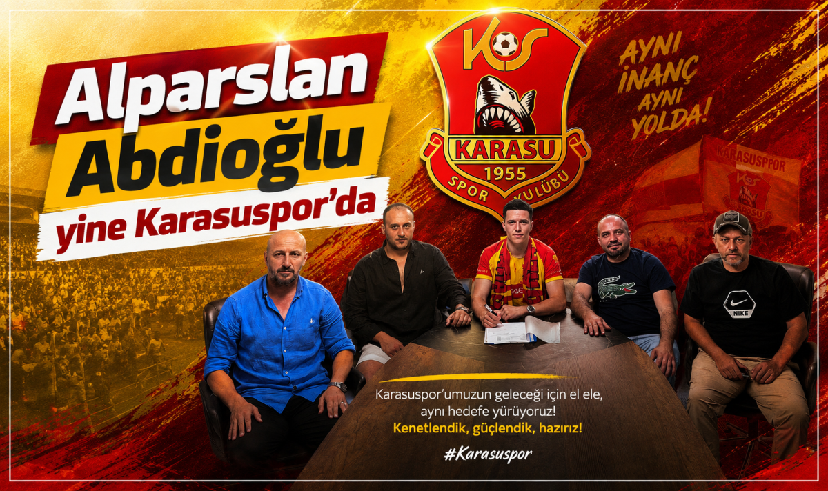Alparslan Abdioğlu yine Karasuspor'da  