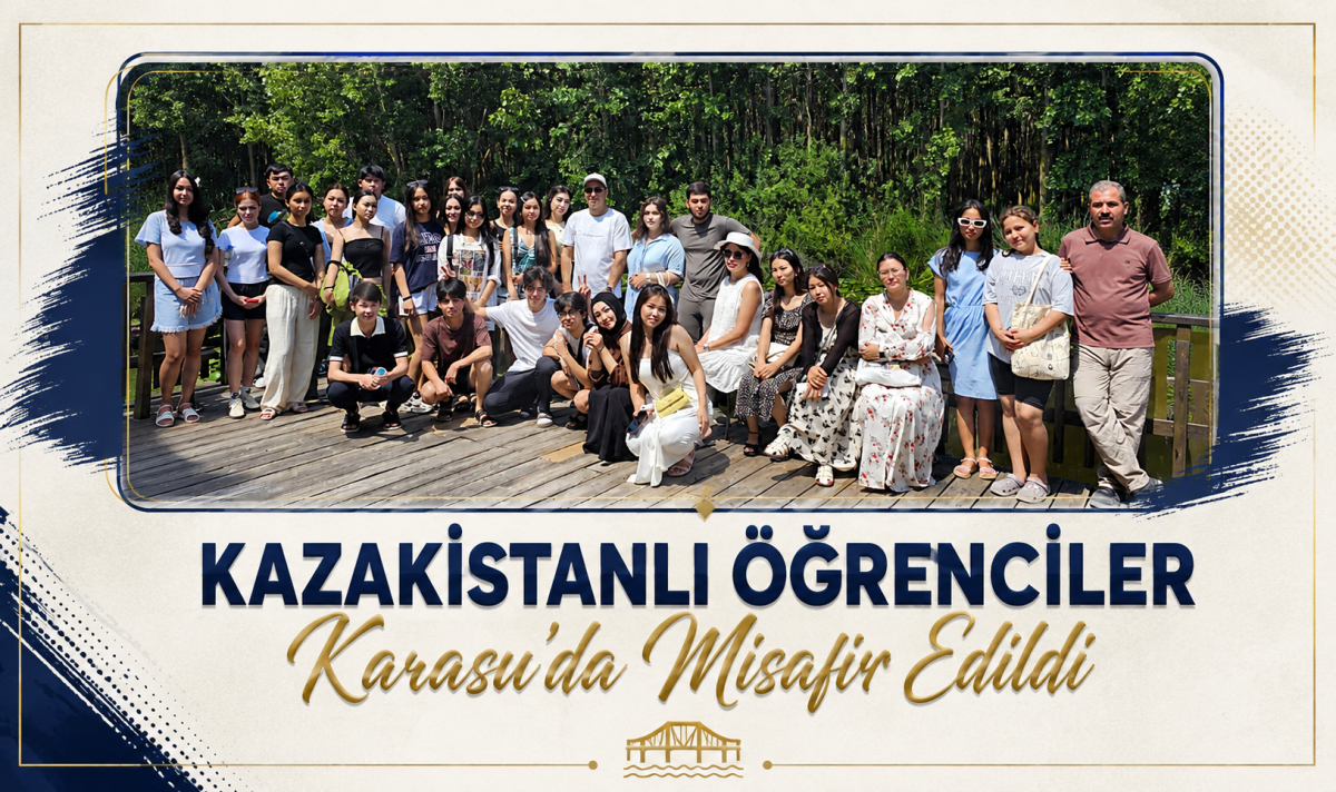 Kazakistanlı öğrenciler Karasu’da misafir edildi