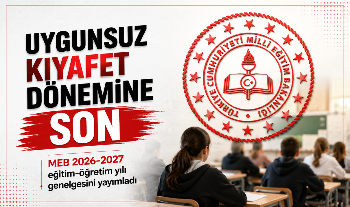 UYGUNSUZ KIYAFET DÖNEMİNE SON