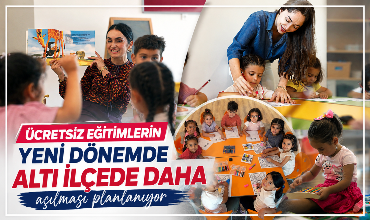 Ücretsiz eğitimlerin yeni dönemde altı ilçede daha açılması planlanıyor