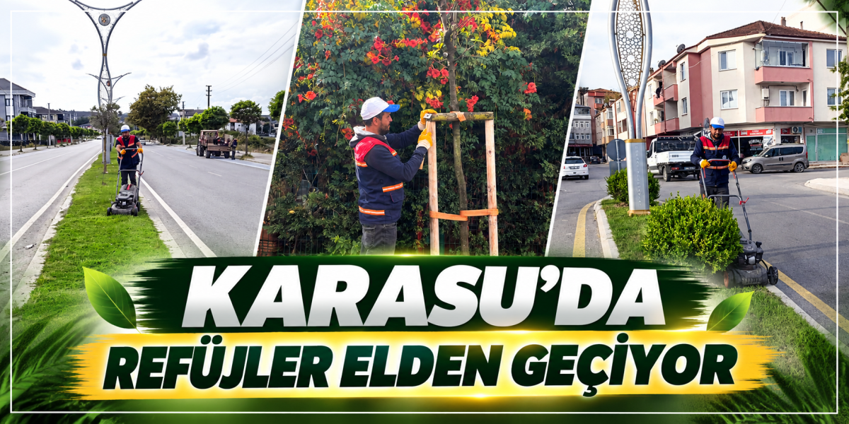 KARASU’DA REFÜJLER ELDEN GEÇİYOR
