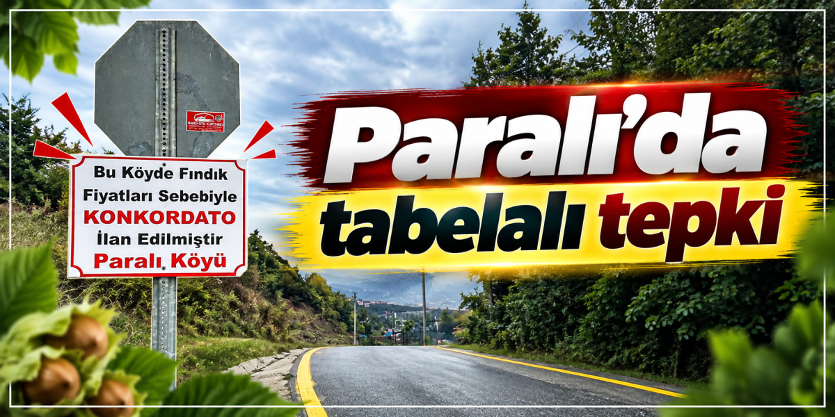 Paralı’da tabelalı tepki