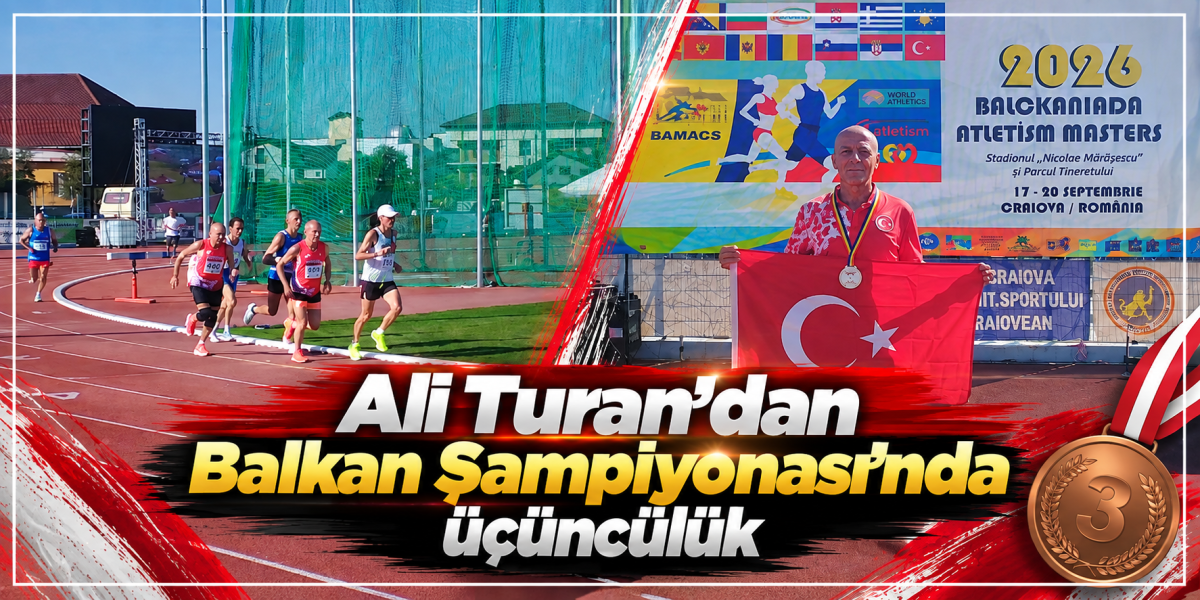 Ali Turan’dan Balkan Şampiyonası’nda üçüncülük