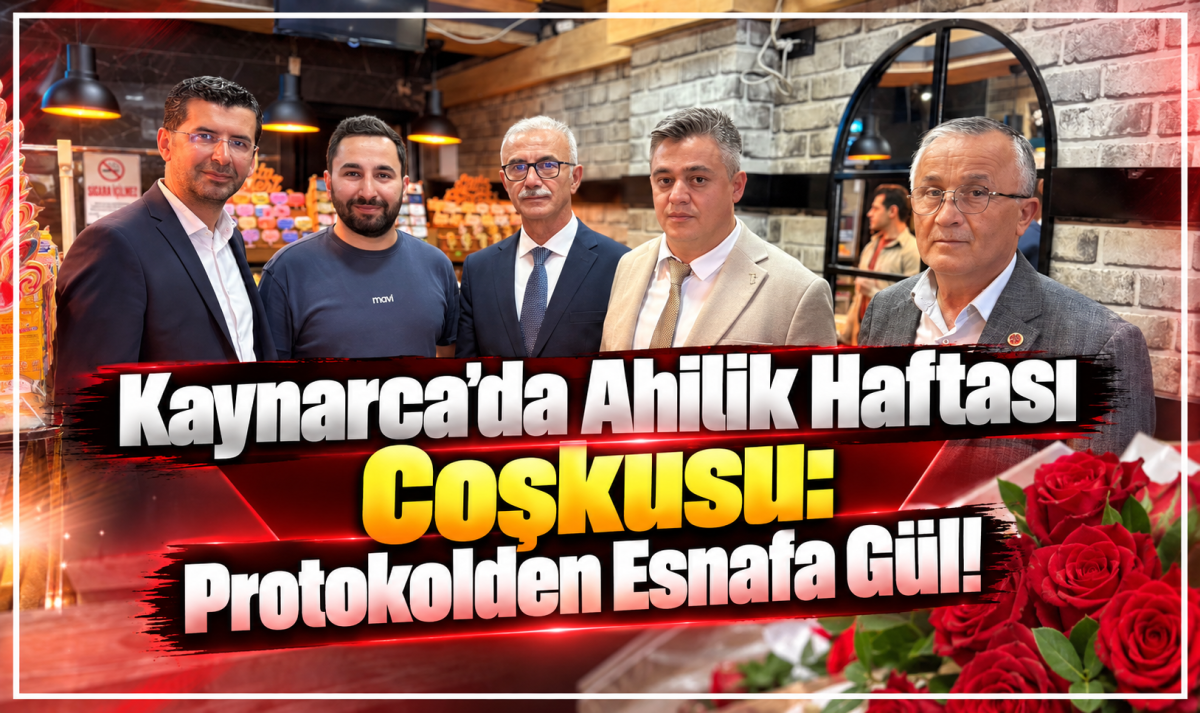 Kaynarca’da Ahilik Haftası Coşkusu: Protokolden Esnafa Gül!