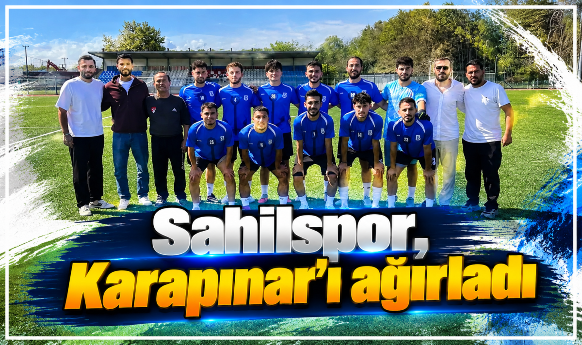 Sahilspor, Karapınar’ı ağırladı