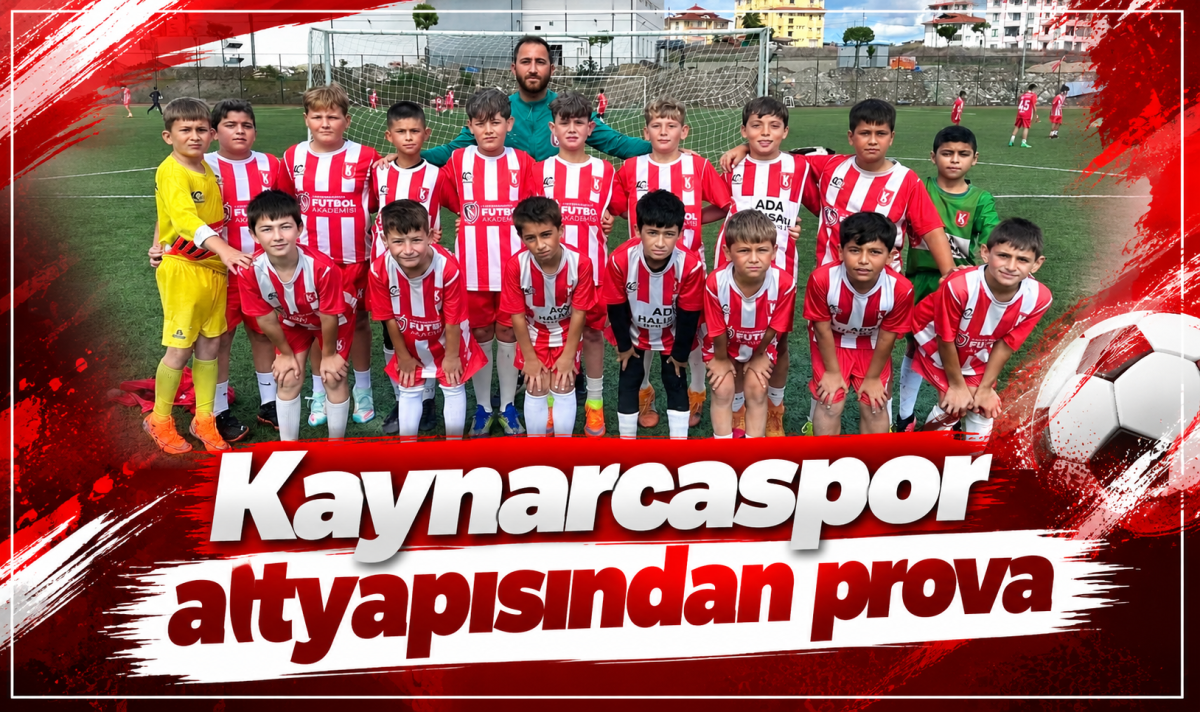 Kaynarcaspor altyapısından prova