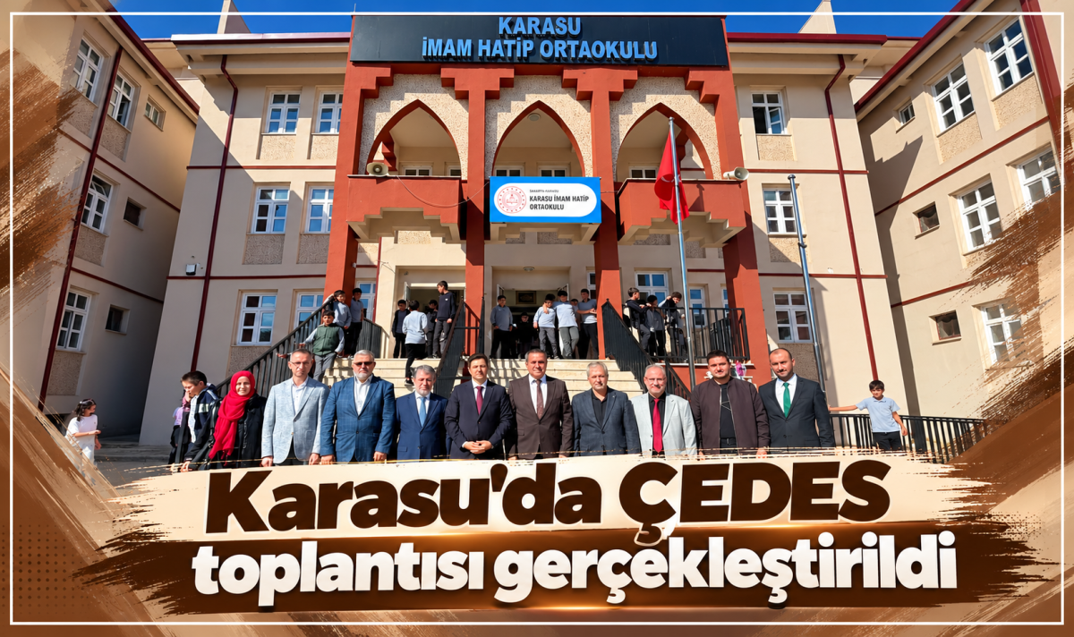Karasu’da ÇEDES toplantısı gerçekleştirildi
