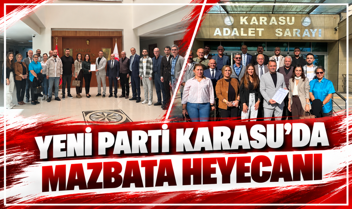 Yeni Parti Karasu’da mazbata heyecanı