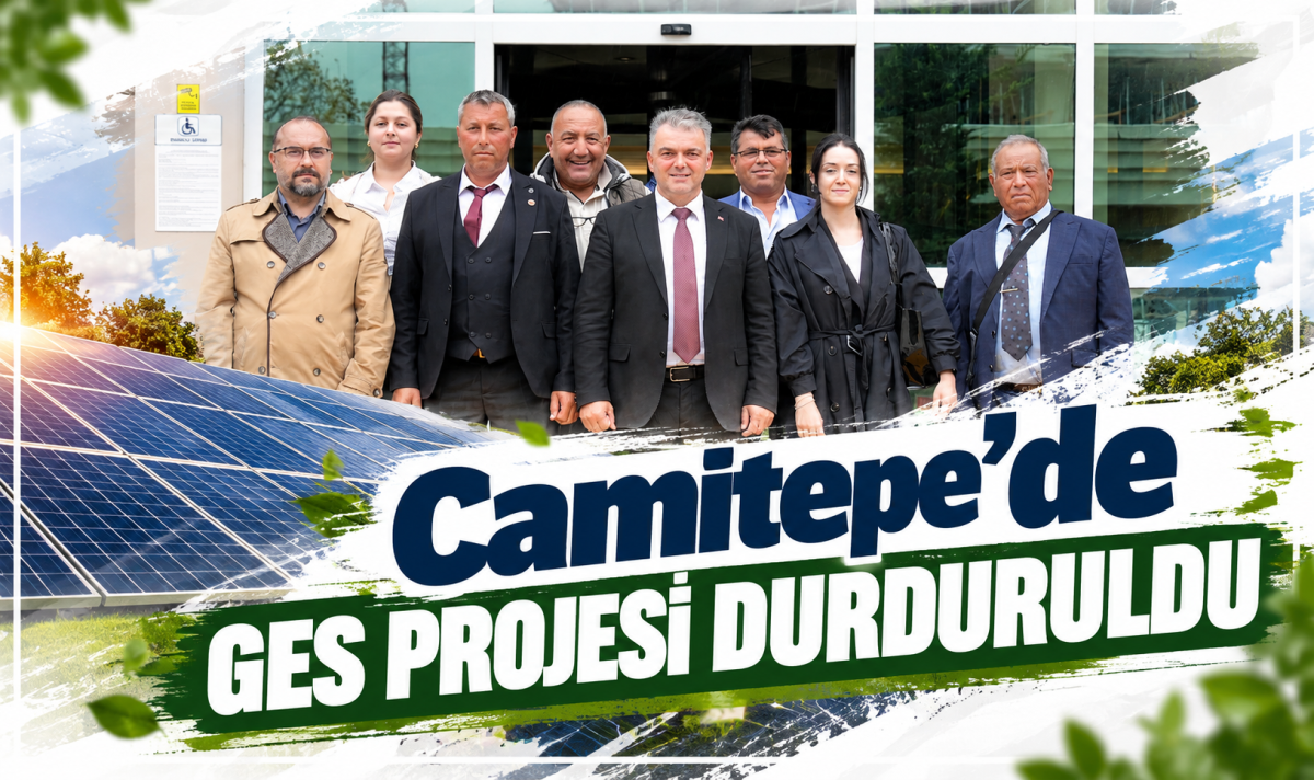 Camitepe’de GES projesi durduruldu