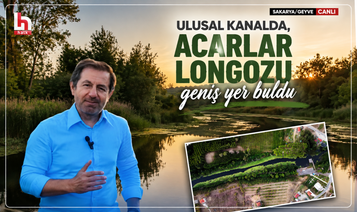 Ulusal kanalda, Acarlar Longozu geniş yer buldu