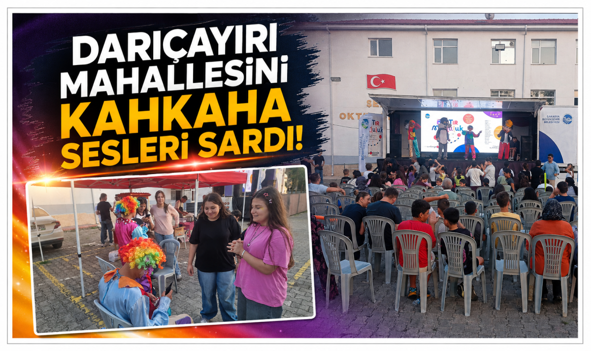 Darıçayırı mahallesini kahkaha sesleri sardı