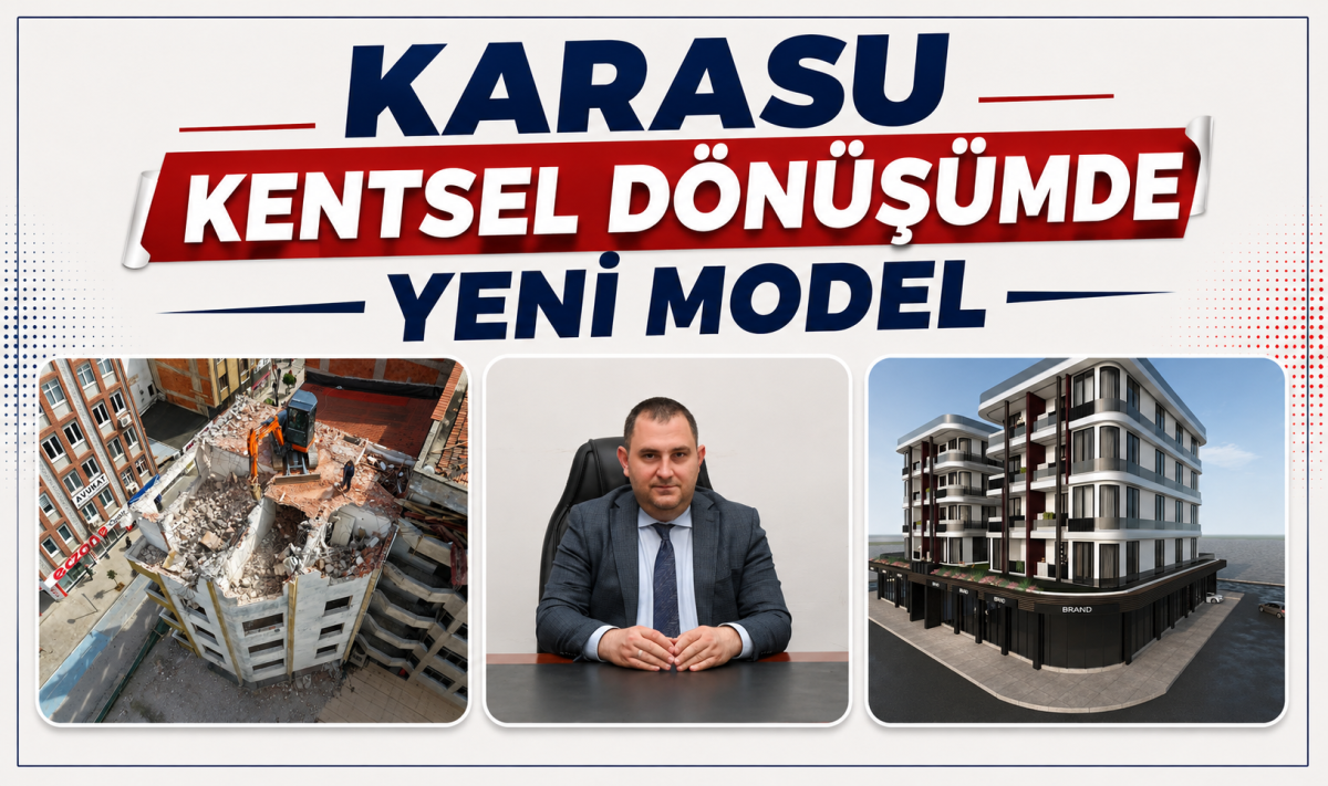 KARASU KENTSEL DÖNÜŞÜMDE YENİ MODEL 