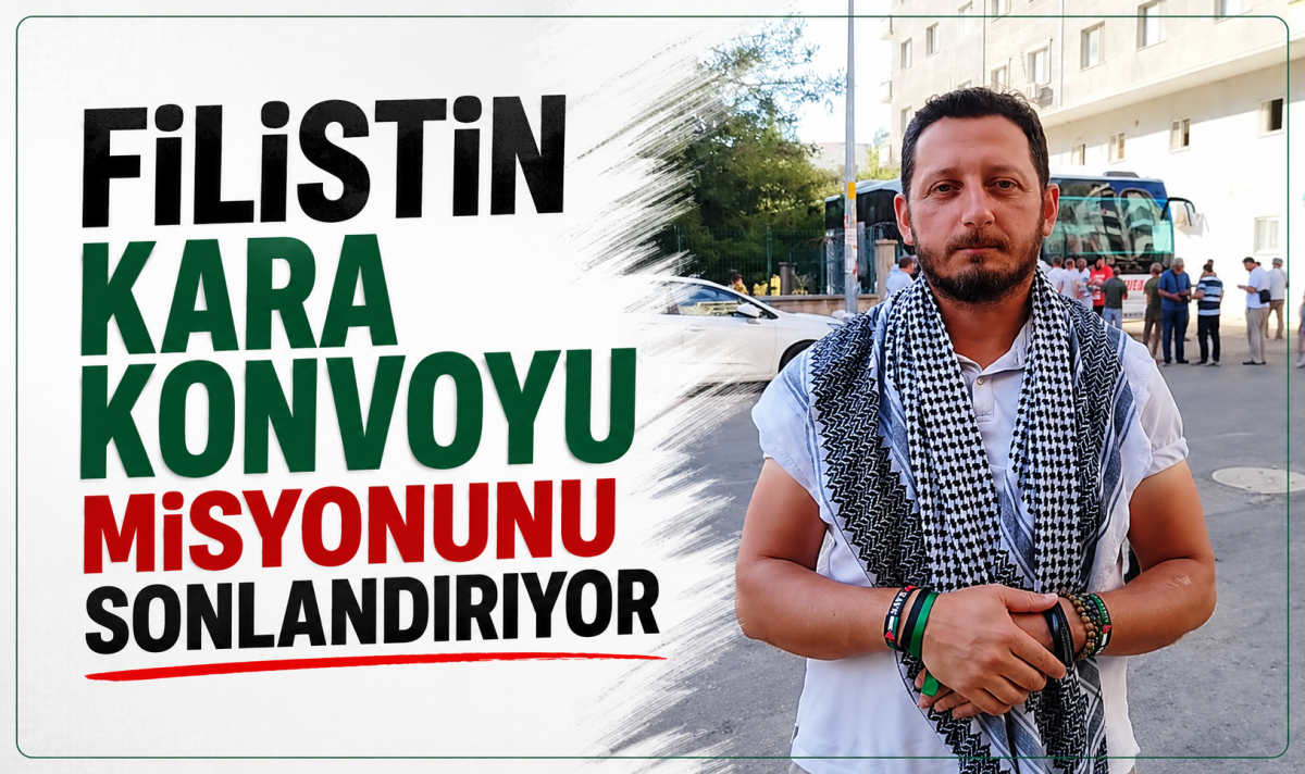 Filistin Kara Konvoyu misyonunu sonlandırıyor